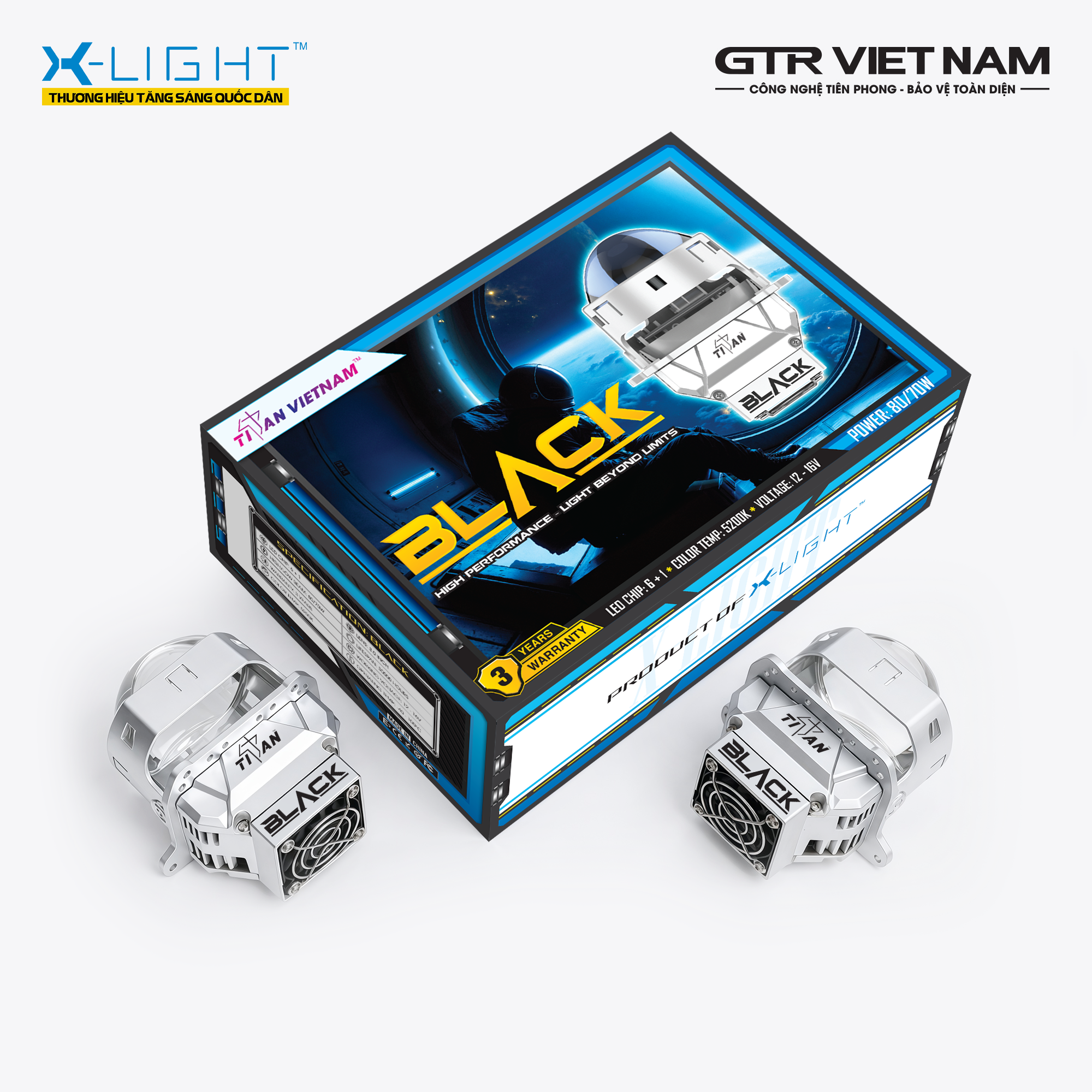Bi LED Titan Black 2026